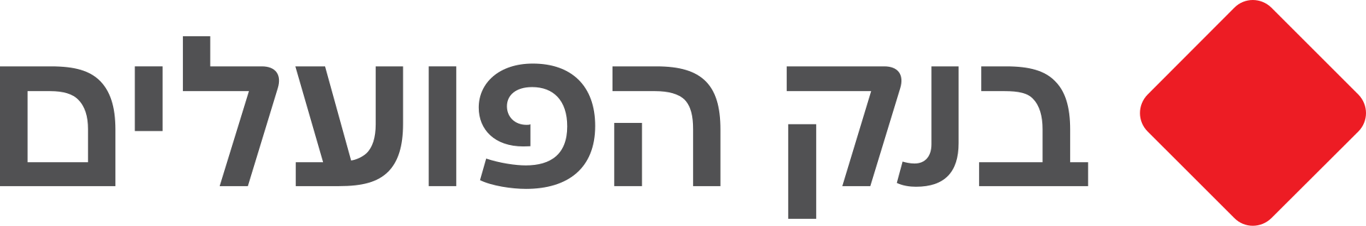 בנק הפועלים לוגו שירות לקוחות